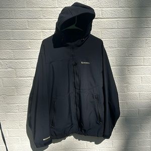 Simms Windstopper Hooded Jacket Mens Size LX